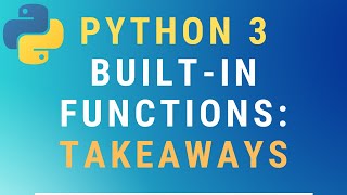 My Biggest Takeaway from the Python 3 Built-in Function Series... Optional Arguments!