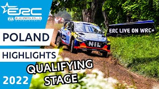 ERC Rally Highlights : Qualifying Stage : ERC ORLEN 78th Rally Poland 2022