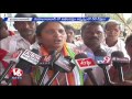 mahabubabad people protests for new district telangana reorganisation v6 news