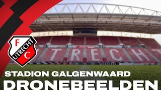 FC Utrecht nieuwe eigenaar Stadion Galgenwaard ❤️🤍 | DRONEBEELDEN
