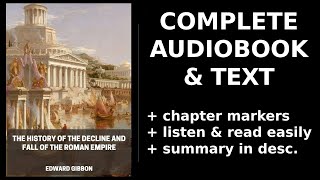 The History of The Decline and Fall of the Roman Empire (1/11) 📚 By Edward Gibbon. FULL Audiobook