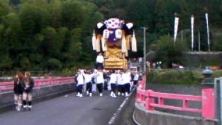 土居秋祭り　上野太鼓祭り千足神社4　2008.10.13