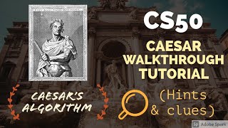 CS50 caesar walkthrough tutorial (hints & clues)