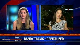 Randy Travis hospitalized