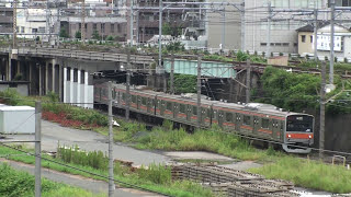 【HD】いろんな列車と交差！205系しもうさ号　海浜幕張行　大宮操