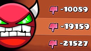 5 Most DISLIKED DEMONS in Geometry Dash!