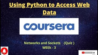 Network and Socket Quiz using python to access web data #solutionbank