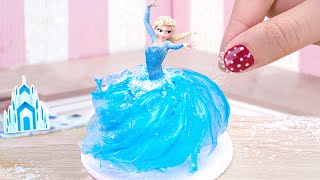💗 Amazing Miniature ELSA Rice Paper Cake Decorating | Perfect 1000+ Miniature Ideas Cake
