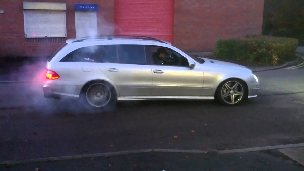 E55 Amg Burnout Youtube