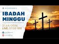 IBADAH MINGGU, 21 JULI 2024 | GKJW BABATAN