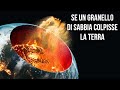 E se un granello di sabbia colpisse la terra al 99% della velocità della luce?