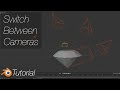 [2.92] Blender Tutorial: How to Switch Between Multiple Cameras, Quick Beginner Tutorial