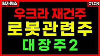 [ 2025년 급등주 특집 ] 우크라 재건도 로봇으로? 숨겨진 보석같은 로봇주를 공개합니다!! 로봇 관련주 우크라 재건주 #월가황소