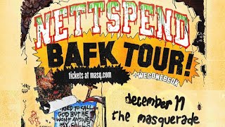 Nettspend @ The Masquerade - BAFK! TOUR - Atlanta, GA - 12/11/24 [FULL SET]