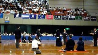 第42回全日本女子学生剣道選手権大会-決勝-