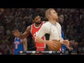 nba 2k17 lebron james u0026 kyrie irving highlights vs pistons 2017.03.14