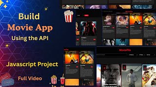 Build a Movie App with TMDB API | HTML + CSS + JavaScript (2025)