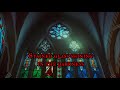 Stained glass shining in the darkness (AI Reworks)