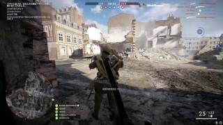 【BF1】世界最弱のアサルターによる超絶プレイ【実況】