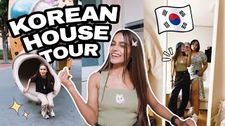 🇰🇷new KOREAN HOUSE TOUR {1200$}  + neighbourhood tour (nearby CVS, playground, cafe) ~ priyaxagg
