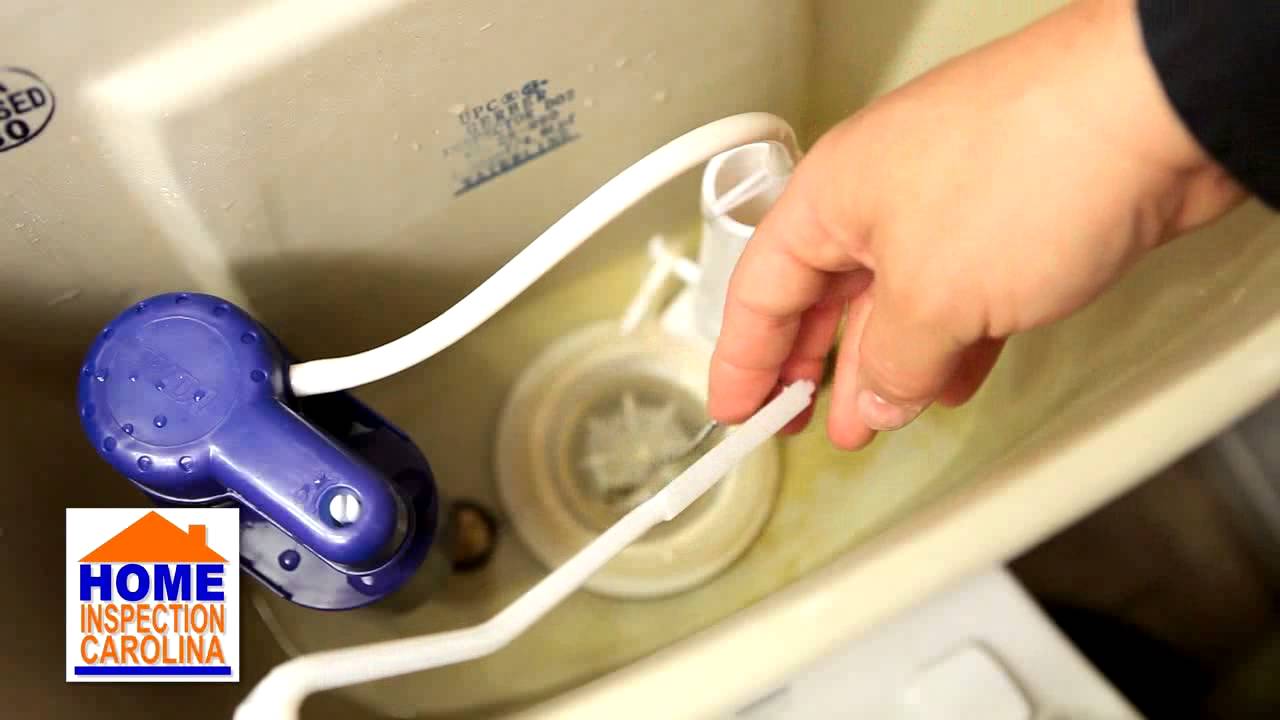 How To Replace A Toilet Flapper - YouTube