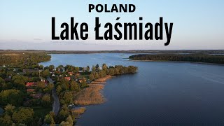 Lake Łaśmiady in Masuria - 4K drone video