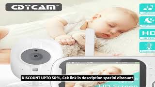 Cdycam New 3.5 inch Wireless Video Baby Monitor Night Vision Temperature Monitoring 2 Way