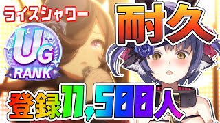 【ウマ娘  2枠目】推しのUG作れるまで＆チャンネル登録1.15万人耐久！ライスシャワー新シナリオ育成【くろいけもみみ/Vtuber 】