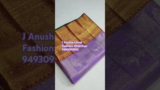 09-09-24 | Traditional Kanchipuram Pure Silk handloom sarees @JAnushaLatestFashions | 9493093905.