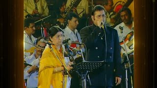 Kora Kagaz Tha Ye Man Mera | Lata Mangeshkar Live With Sudesh Bhosle Queen In Concert 1997
