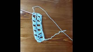 غرزة سهلة من أروع مايكون /شال/مفارش/بطانية/point facile au crochet/chal/couverture/naprons