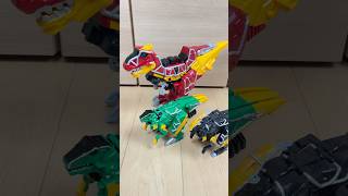 【獣電戦隊キョウリュウジャー】キョウリュウジンウエスタン！イーハー！で遊んでみた#toys #スーパー戦隊 #powerrangers #megazord #rasuba