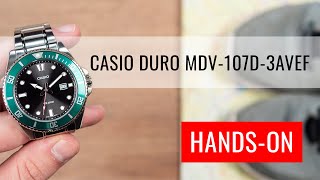 HANDS-ON: Casio Collection Duro MDV-107D-3AVEF