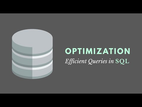 What are different techniques used in query optimization?