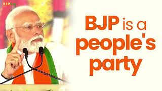 BJP is the only party with a track record of fast development \u0026 a clear vision for future | PM Modi