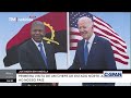 Angola TV features Pres. Biden trip there ....