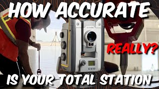 Land surveying 101 - How accurate is your total station?