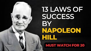 Napoleon Hill - 13 Laws of Success | By Positive Mindset | English #quotes #rulesofsuccess