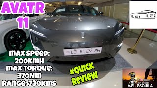 2024 AVATR 11 | BASIC REVIEW \u0026 WALKAROUND | LEILEI EV