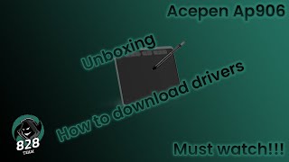 Acepen ap 906 unboxing download drivers and testing/تحميل تشغيل واختبار