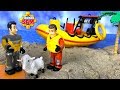 UNBOXING FIREMAN SAM NEPTUN ELVIS AND WOLLY SETS & BEACH RESCUE STORY