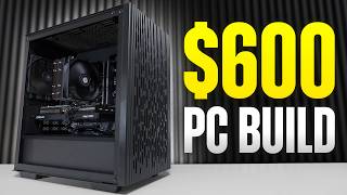 CLEAN $600 Gaming PC Build - No RGB!