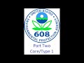 EPA 608 Study Material 2 (Core/Type 1)