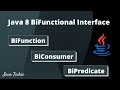 Java 8 Lambda Expression | BiFunction, BiConsumer & BiPredicate Interface with Example | JavaTechie