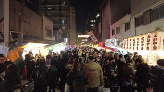 【4k】堀川戎神社～天神橋筋商店街 Horikawa-Ebisu Shrine - Tenjinbashi-suji Shopping Street (Osaka, Japan) (2022)