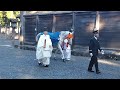 伊勢神宮　下宮（豊受大神宮）の神馬牽参（しんめけんさん）