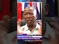 Julius Malema Calls Out Zimbabwe's President