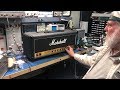 Pat Quilter of Quilter Labs examines a Marshall JCM 800 and compares to a Quilter Tone Block 202