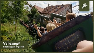 Volldampf On-ride POV at Erlebnispark Tripsdrill (2022)