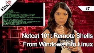 Netcat 101: Remote Shells From Windows into Linux, HakTip 87